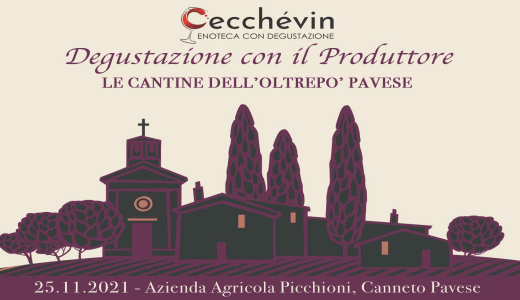 25 novembre 2021 – Bereguardo (PV) Degustazione con Andrea Picchioni da Cecchévin