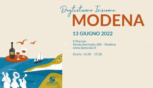 13 giugno 2022 – Modena Presentazione del catalogo di Proposta Vini