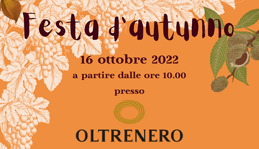 October 16 2022 – Zenevredo (PV)Autumn Festival at Oltrenero winery