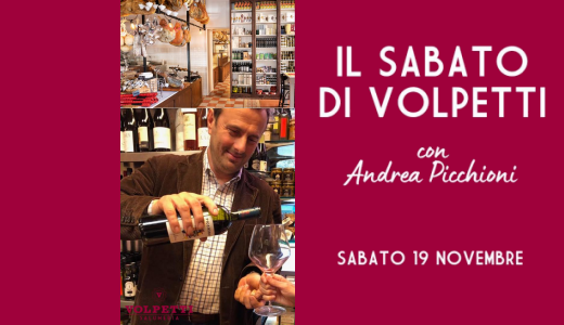 November 19 2022 – RomeSaturday tasting at Volpetti with Andrea Picchioni