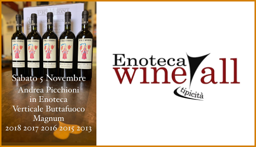 Verticale di Bricco Riva Bianca all'enoteca Wine All (Pavia, 05/11/2022)