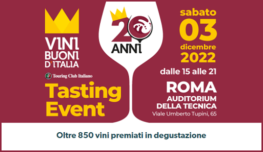 Presentation of the Vinibuoni d'Italia 2023 wine guide (Rome, 03/12/2022)