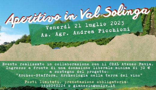 21 luglio 2023 – In aziendaAperitivo in Val Solinga